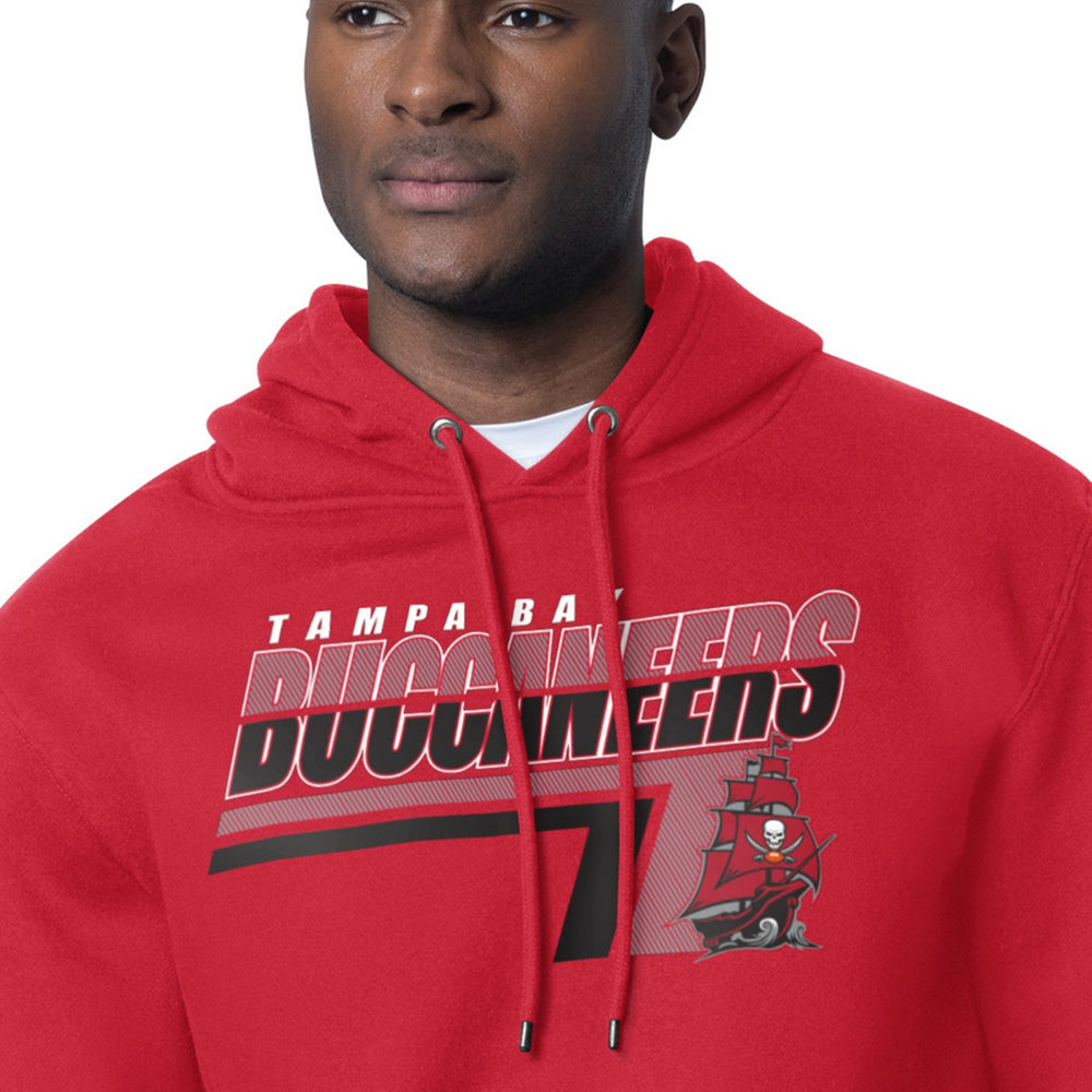 Tampa Bay Buccaneers Starter Logo Push Graphic Hoodie Red | NFL