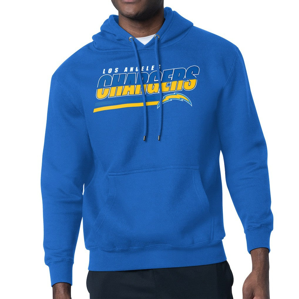 Los Angeles Chargers Starter Logo Push Graphic Hoodie Royal | NFL