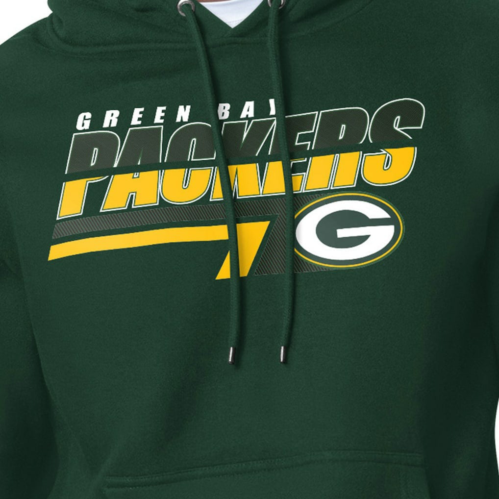 Green Bay Packers Starter Logo Push Graphic Hoodie Green | NFL