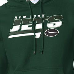 New York Jets Starter Logo Push Graphic Hoodie Green | NFL
