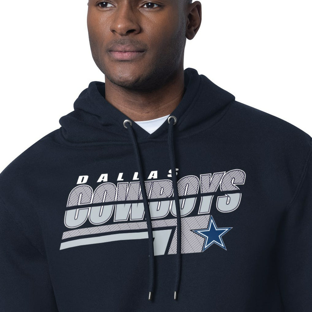 Dallas Cowboys Starter Logo Push Graphic Hoodie Navy | NFL