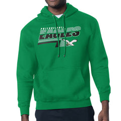 Philadelphia Eagles Starter Logo Push Graphic Hoodie Kelly Green | NFL