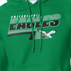 Philadelphia Eagles Starter Logo Push Graphic Hoodie Kelly Green | NFL