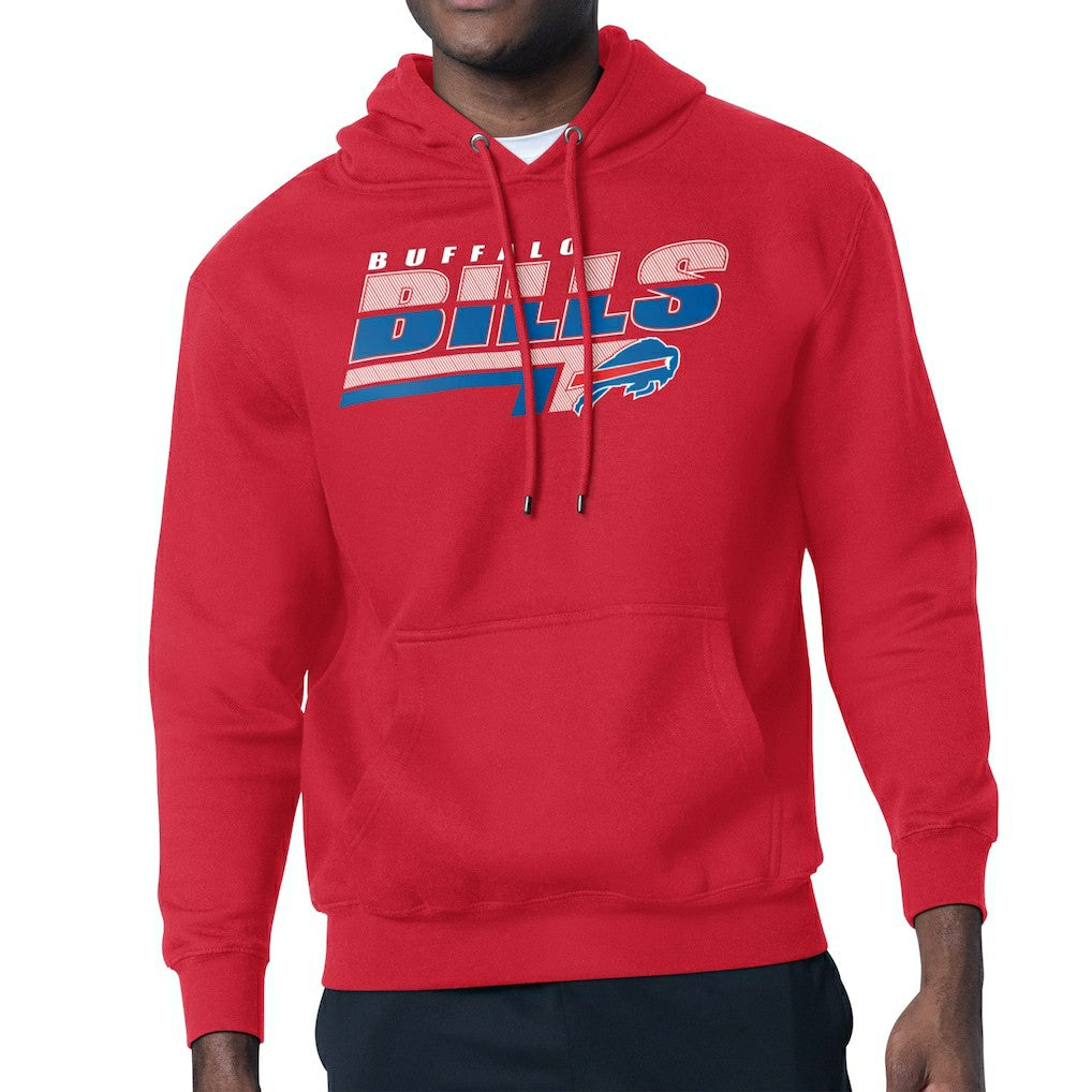 Buffalo Bills Starter Logo Push Graphic Hoodie Red | NFL