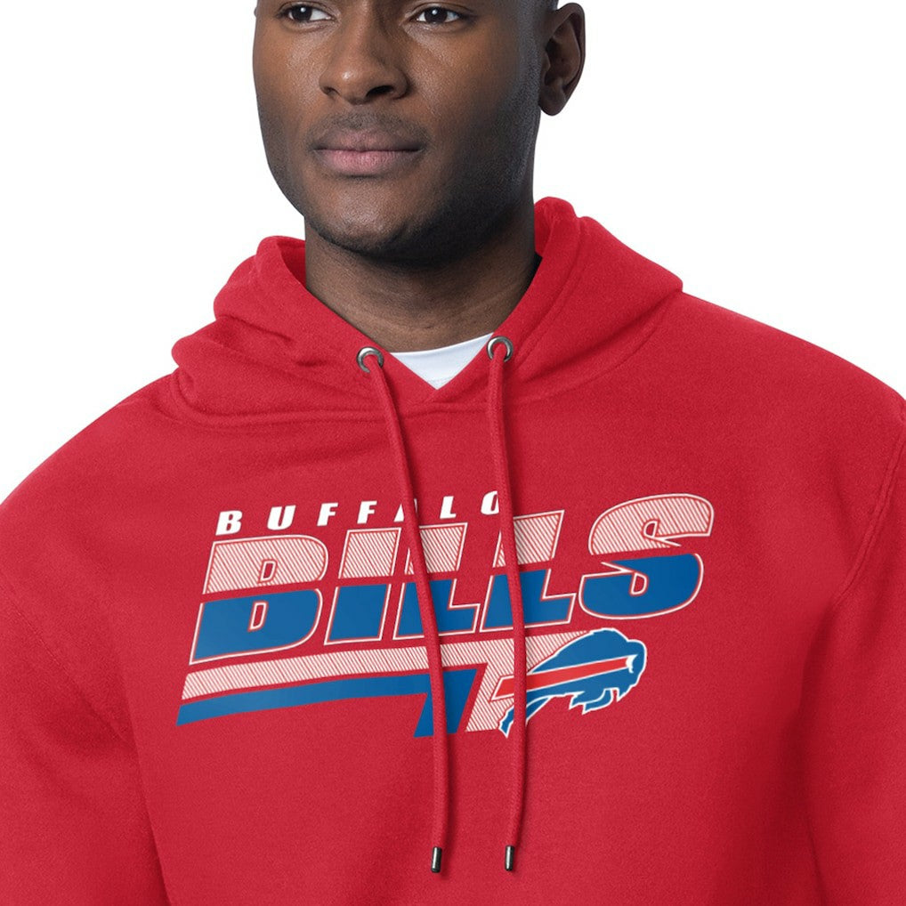 Buffalo Bills Starter Logo Push Graphic Hoodie Red | NFL