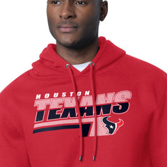 Houston Texans Starter Logo Push Graphic Hoodie Red | NFL