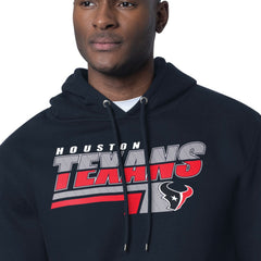 Houston Texans Starter Logo Push Graphic Hoodie Navy | NFL