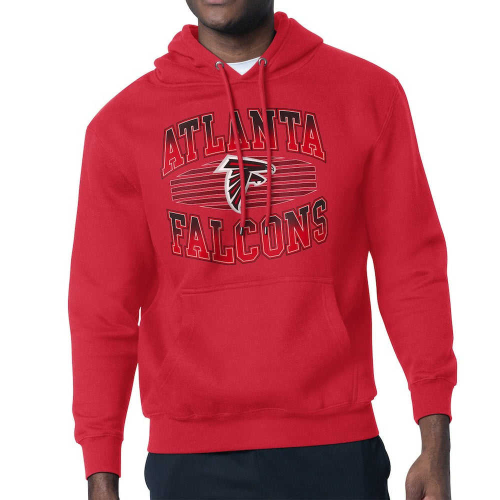 Atlanta Falcons Starter Team Grit Graphic Hoodie Red | NFL