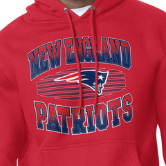 New England Patriots Starter Team Grit Graphic Hoodie Red | NFL
