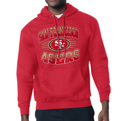 San Francisco 49ers Starter Team Grit Graphic Hoodie Scarlet | NFL