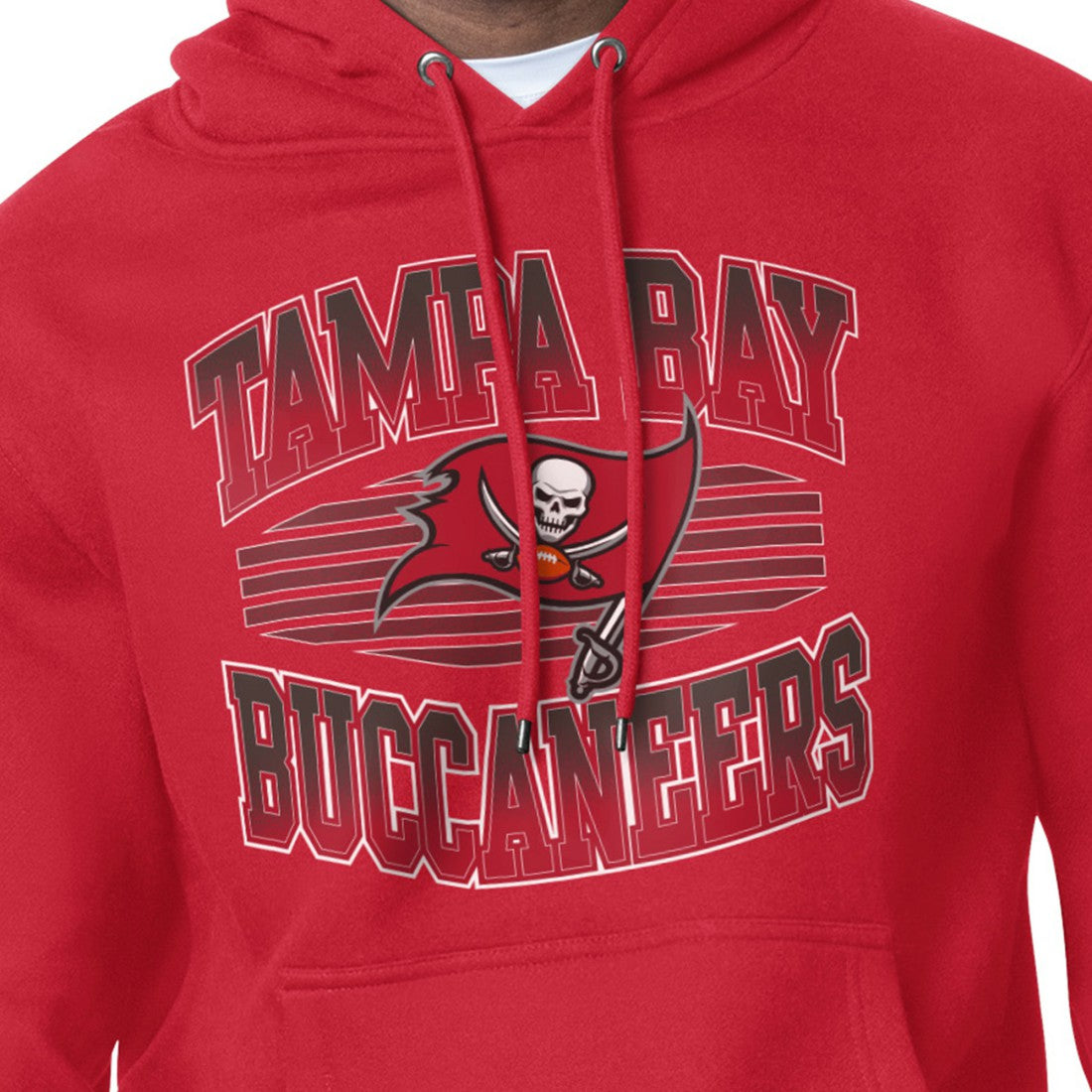 Tampa Bay Buccaneers Starter Team Grit Graphic Hoodie Red | NFL