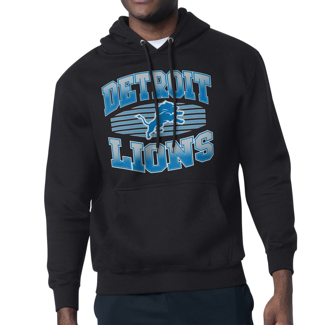 Detroit Lions Starter Team Grit Graphic Hoodie Black | NFL