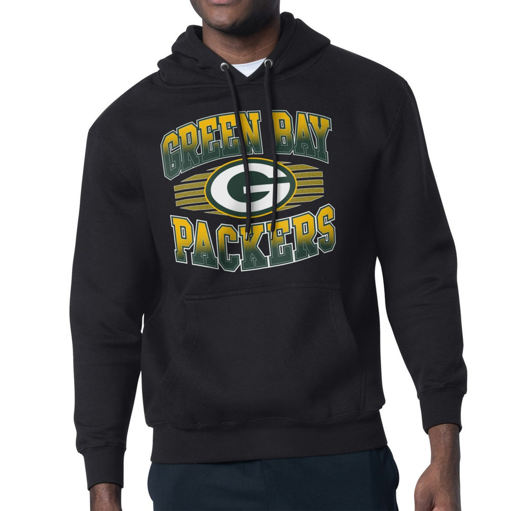 Green Bay Packers Starter Team Grit Graphic Hoodie Black | NFL