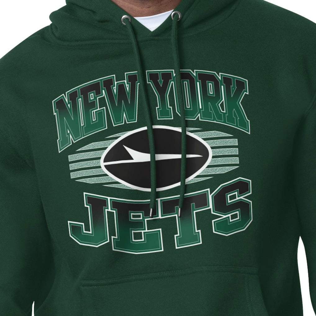 New York Jets Starter Team Grit Graphic Hoodie Green | NFL