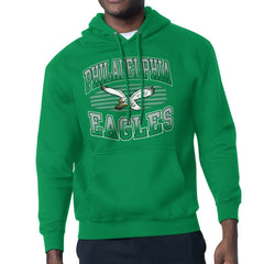 Philadelphia Eagles Starter Team Grit Graphic Hoodie Kelly Green | NFL