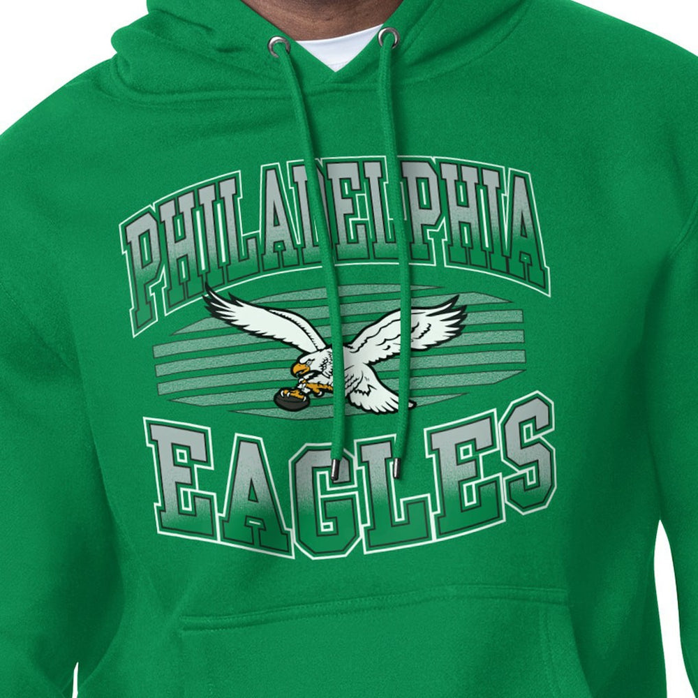 Philadelphia Eagles Starter Team Grit Graphic Hoodie Kelly Green | NFL