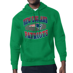 New England Patriots Starter Team Grit Graphic Hoodie Kelly Green | NFL