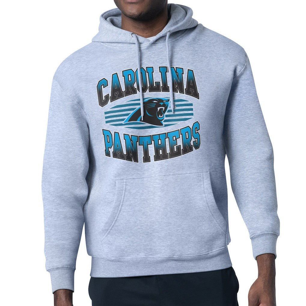 Carolina Panthers Starter Team Grit Graphic Hoodie Heather Gray | NFL