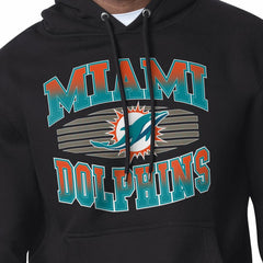 Miami Dolphins Starter Team Grit Graphic Hoodie Black | NFL
