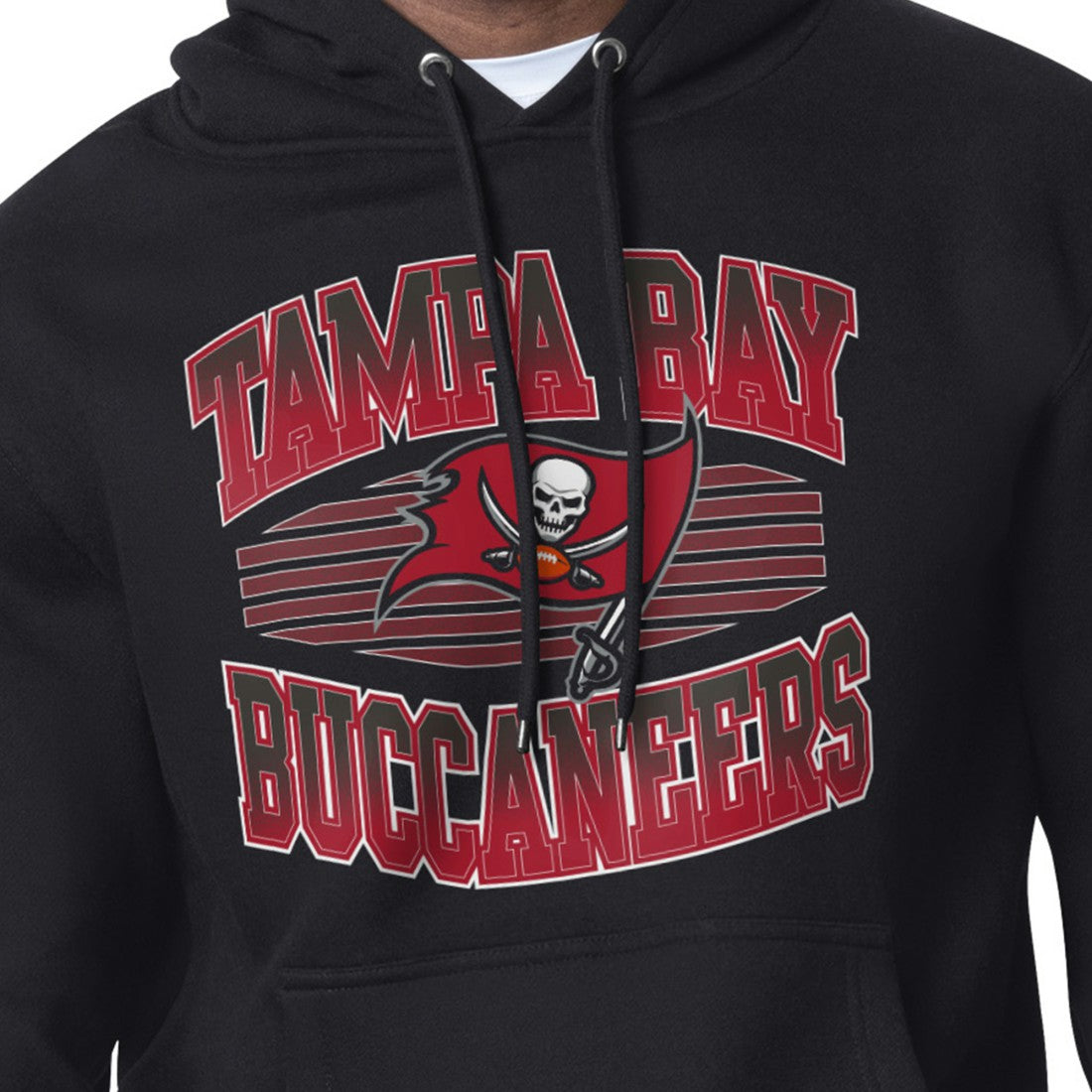 Tampa Bay Buccaneers Starter Team Grit Graphic Hoodie Black | NFL