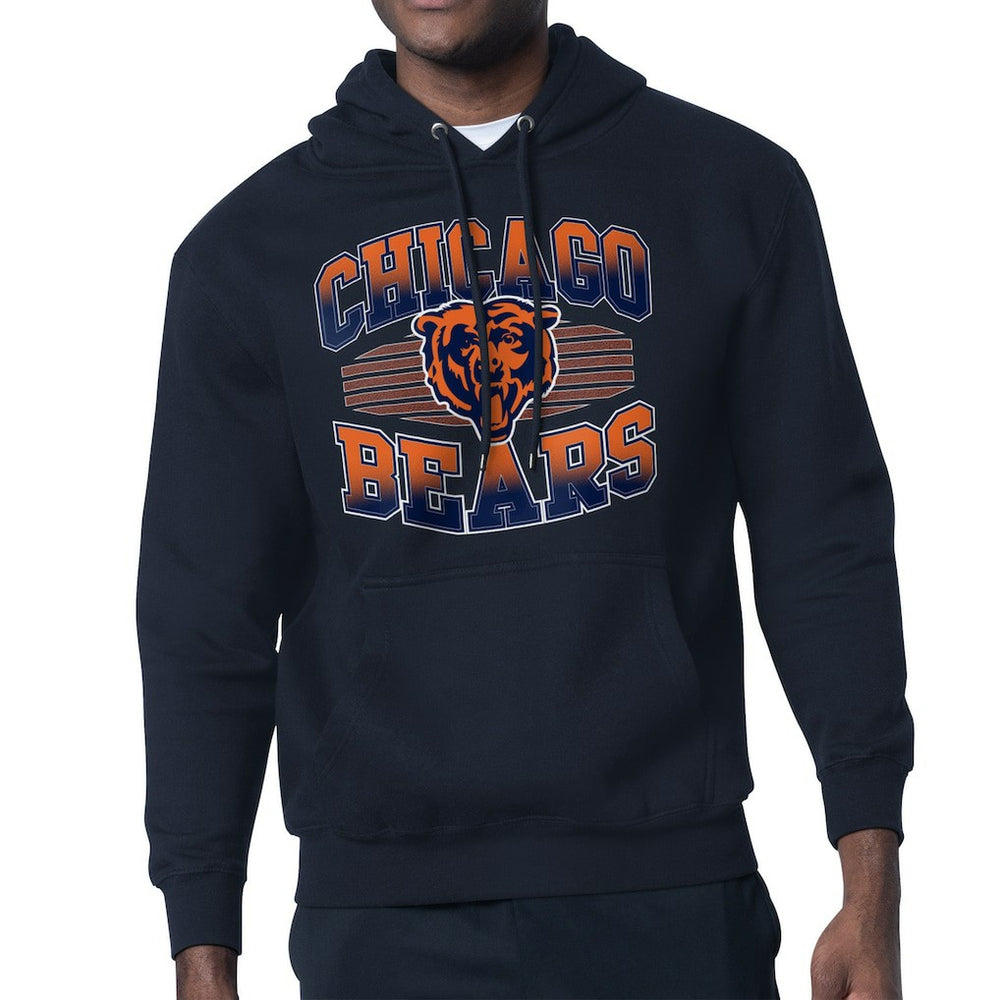 Chicago Bears Starter Team Grit Graphic Hoodie Navy | NFL
