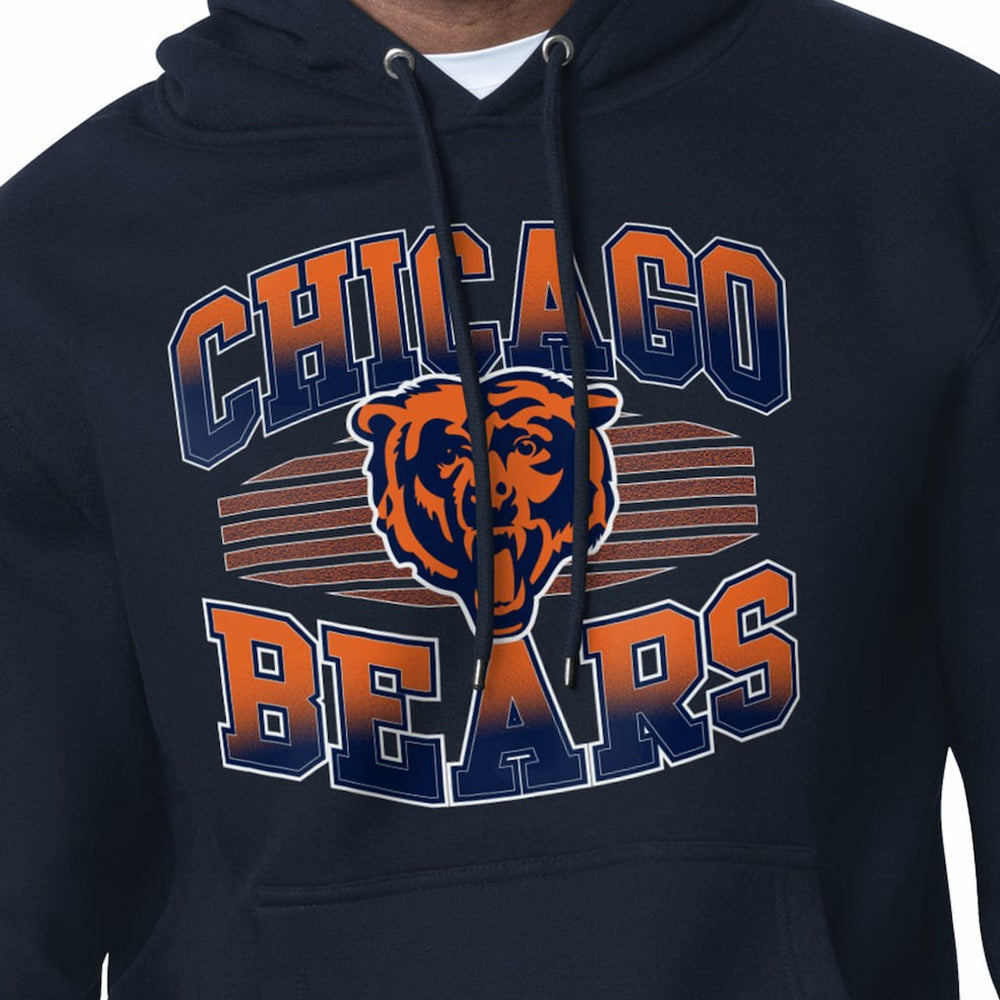 Chicago Bears Starter Team Grit Graphic Hoodie Navy | NFL