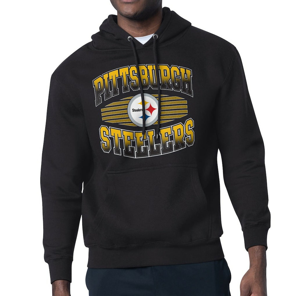 Pittsburgh Steelers Starter Team Grit Graphic Hoodie Black | NFL