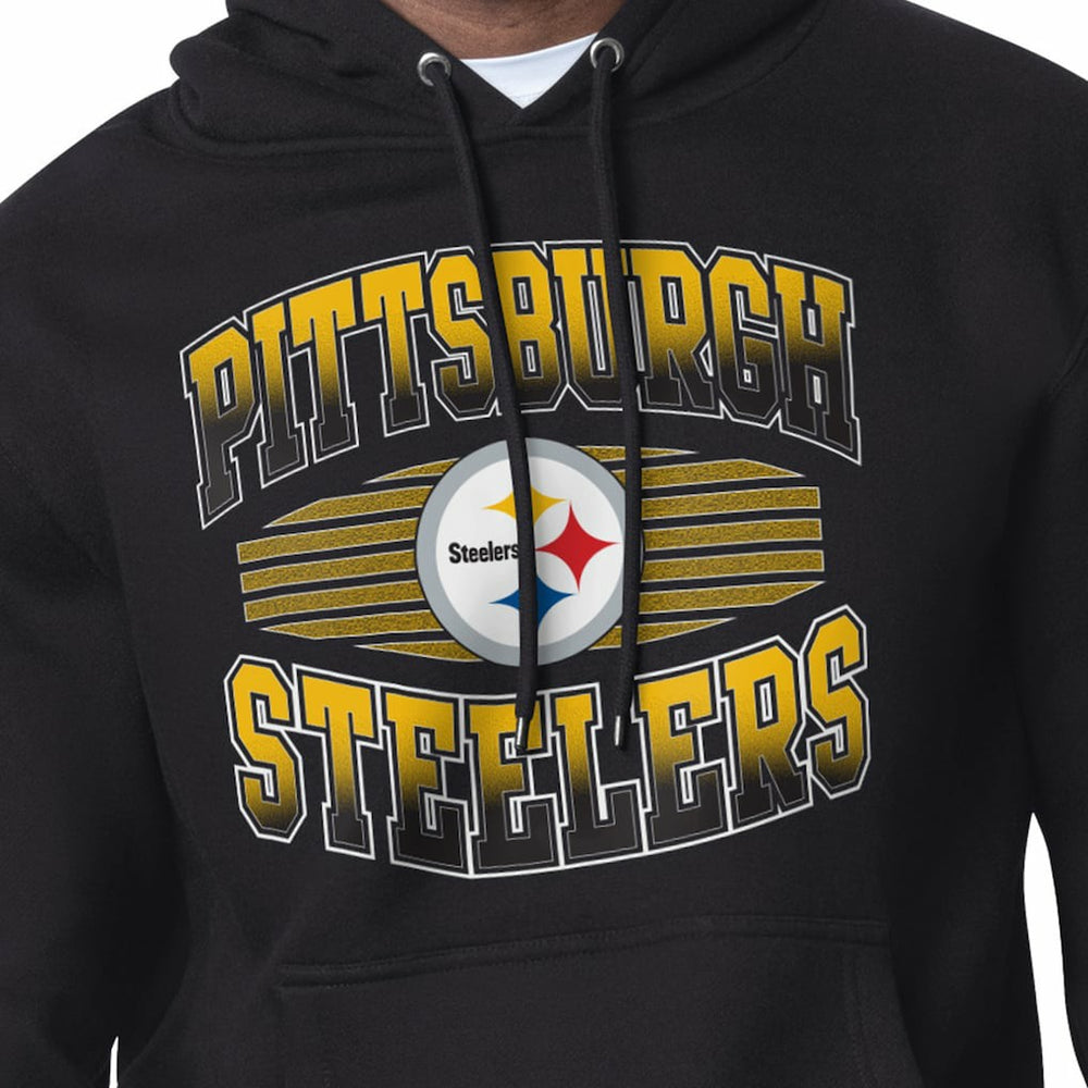 Pittsburgh Steelers Starter Team Grit Graphic Hoodie Black | NFL