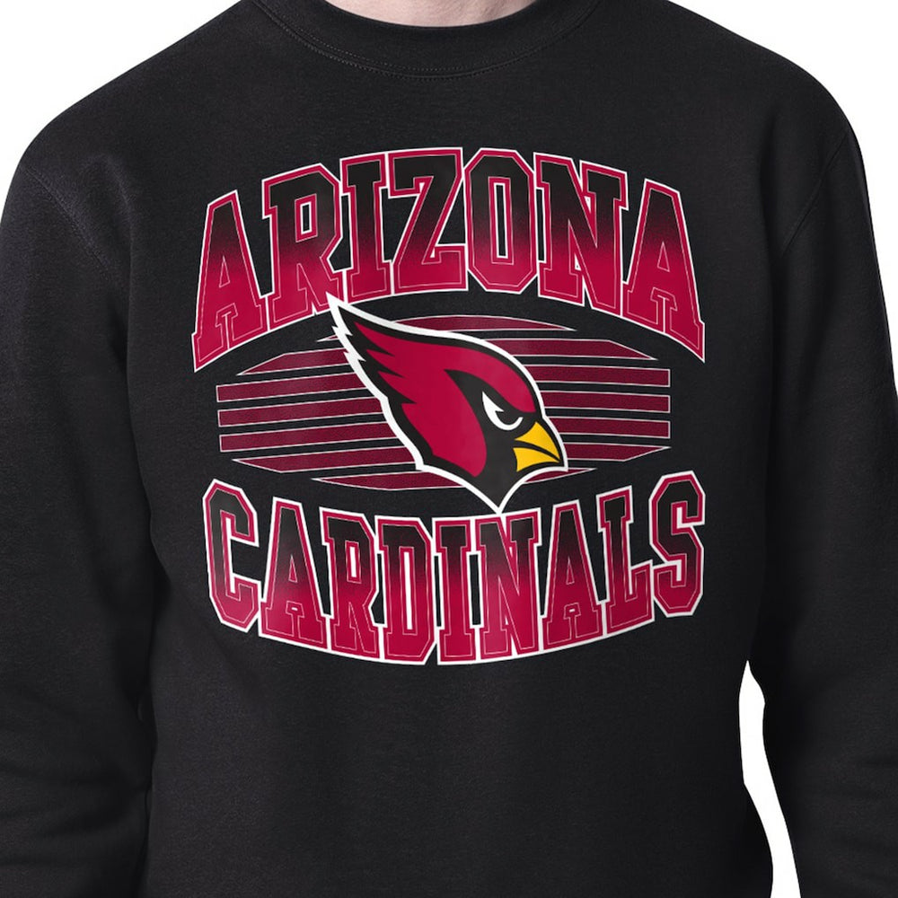 Arizona Cardinals Starter Team Grit Graphic Fleece Pullover Sweatshirt Black | NFL