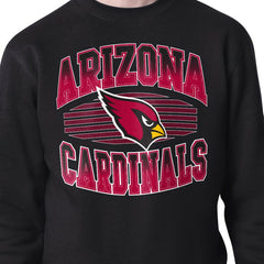 Arizona Cardinals Starter Team Grit Graphic Fleece Pullover Sweatshirt Black | NFL