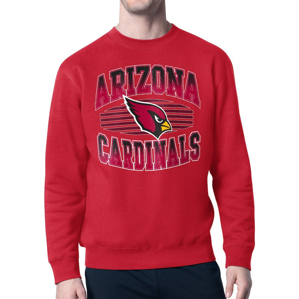Arizona Cardinals Starter Team Grit Graphic Fleece Pullover Sweatshirt Cardinal | NFL