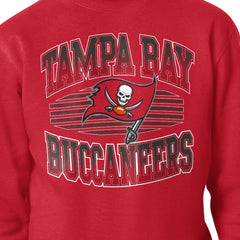 Tampa Bay Buccaneers Starter Team Grit Graphic Fleece Pullover Sweatshirt Red | NFL