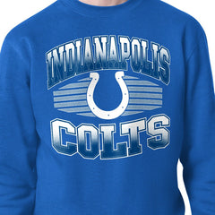 Indianapolis Colts Starter Team Grit Graphic Fleece Pullover Sweatshirt Royal | NFL