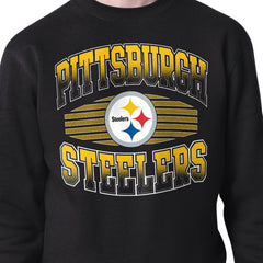 Pittsburgh Steelers Starter Team Grit Graphic Fleece Pullover Sweatshirt Black | NFL