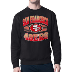 San Francisco 49ers Starter Team Grit Graphic Fleece Pullover Sweatshirt Black | NFL