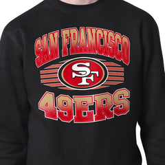 San Francisco 49ers Starter Team Grit Graphic Fleece Pullover Sweatshirt Black | NFL