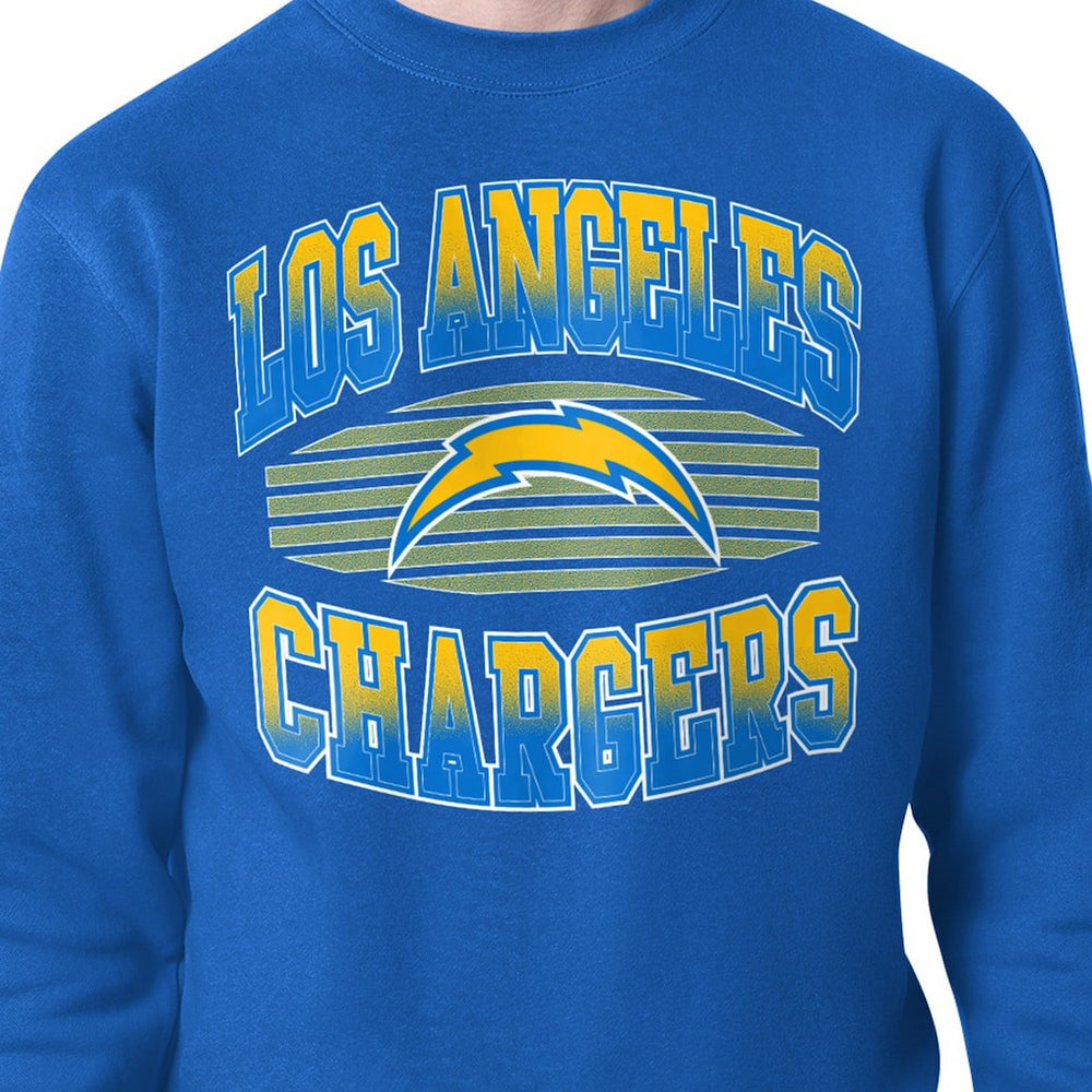 Los Angeles Chargers Starter Team Grit Graphic Fleece Pullover Sweatshirt Royal | NFL