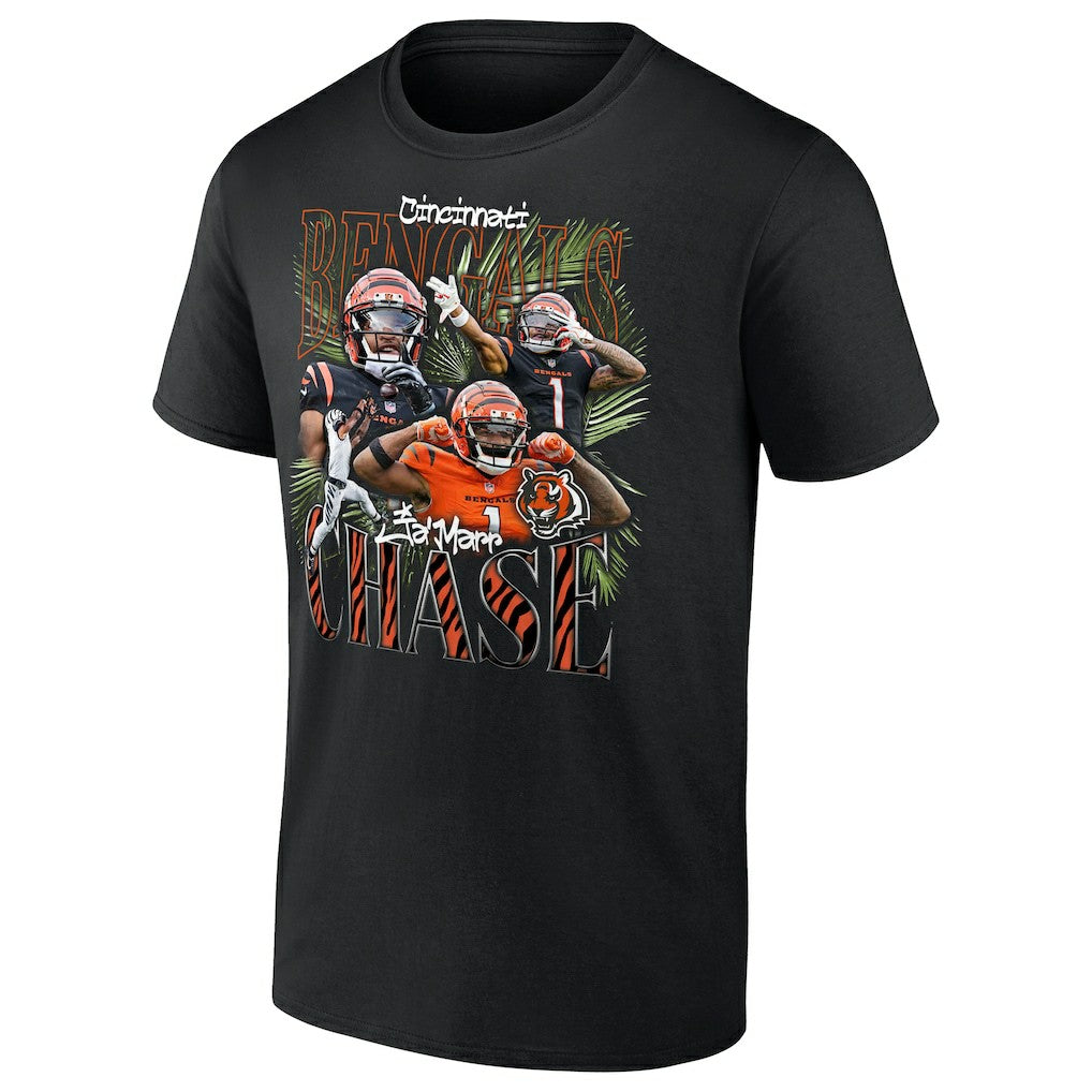 Ja'Marr Chase Cincinnati Bengals Notorious Graphic T-Shirt Black | NFL