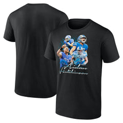 Aidan Hutchinson Detroit Lions Notorious Graphic T-Shirt Black | NFL