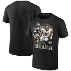 Alvin Kamara New Orleans Saints Notorious Graphic T-Shirt Black | NFL