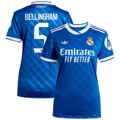 Jude Bellingham Real Madrid Women's 2025/26 Third Replica Player Jersey Blue | Adidas discount