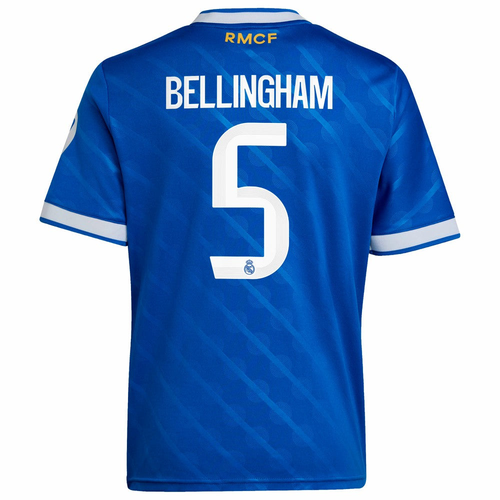 Jude Bellingham Real Madrid Youth 2025/26 Third Replica Player Jersey Blue | Adidas Online