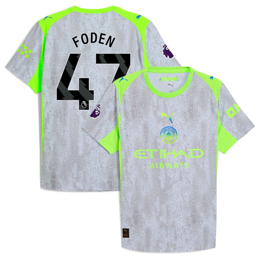 Manchester City 2025/26 Third Jersey Green/Neon Green | Puma Online