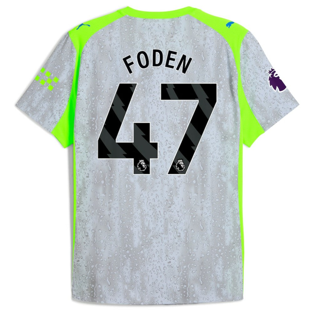 Manchester City 2025/26 Third Jersey Green/Neon Green | Puma Online