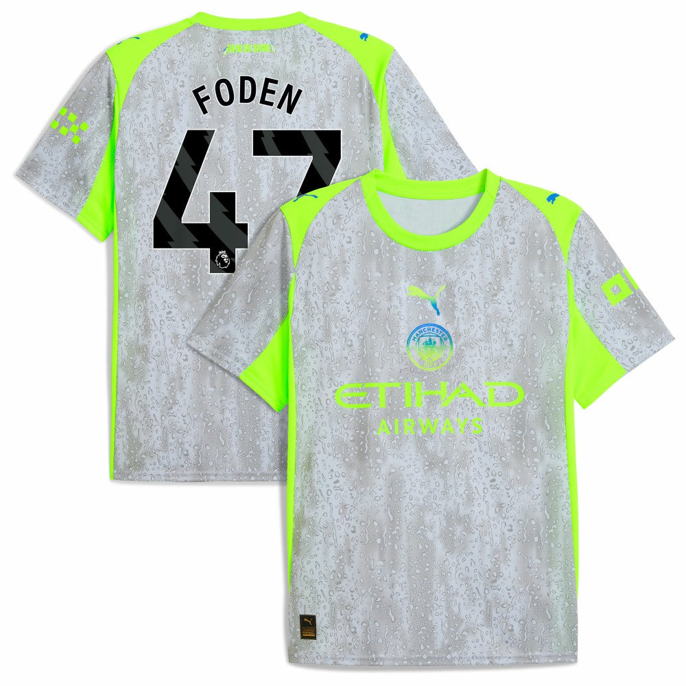 Manchester City 2025/26 Third Replica Jersey Green/Neon Green | Puma discount