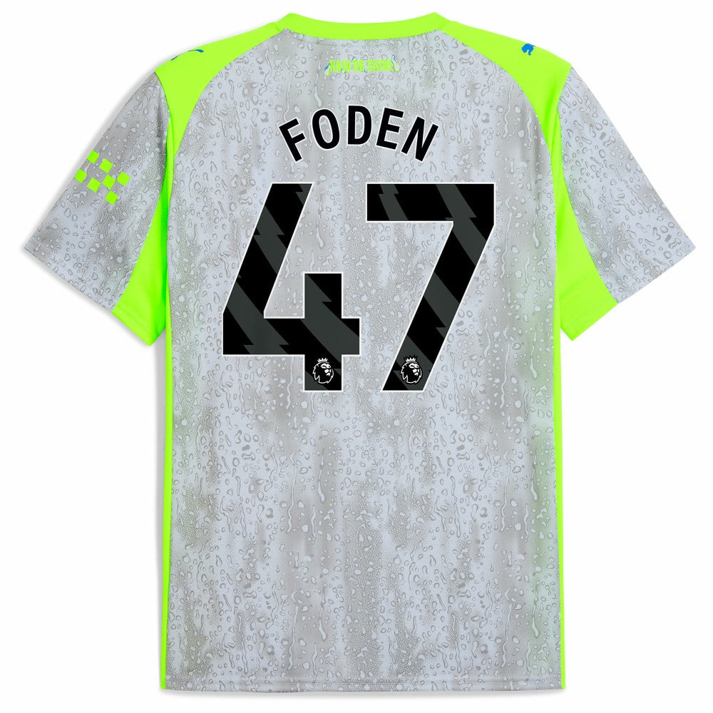 Manchester City 2025/26 Third Replica Jersey Green/Neon Green | Puma discount