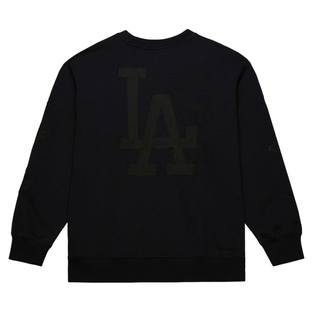 Los Angeles Dodgers Mitchell & Ness Phantom Fleece Crewneck Sweatshirt - MLB