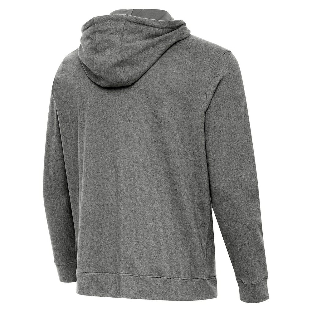 Cincinnati Bengals Antigua Streak Cloud Pullover Hoodie Heather Black | NFL