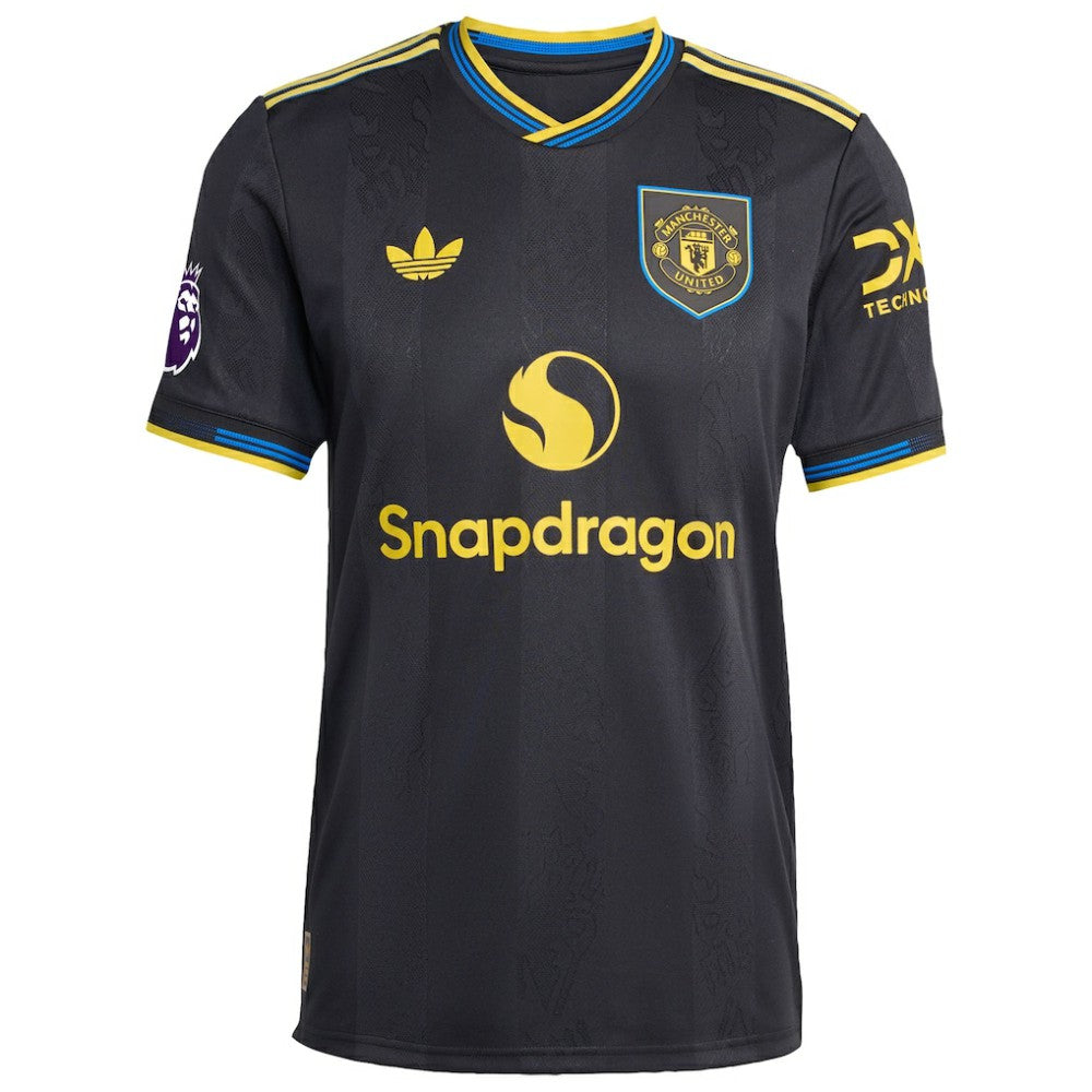 Mason Mount Manchester United 2025/26 Third Player Jersey Black | Adidas Online