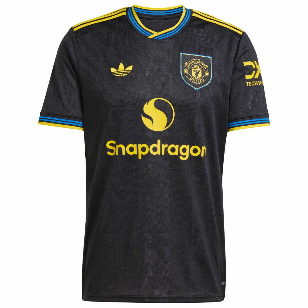 Mason Mount Manchester United 2025/26 Third Replica Player Jersey Black | Adidas Sale